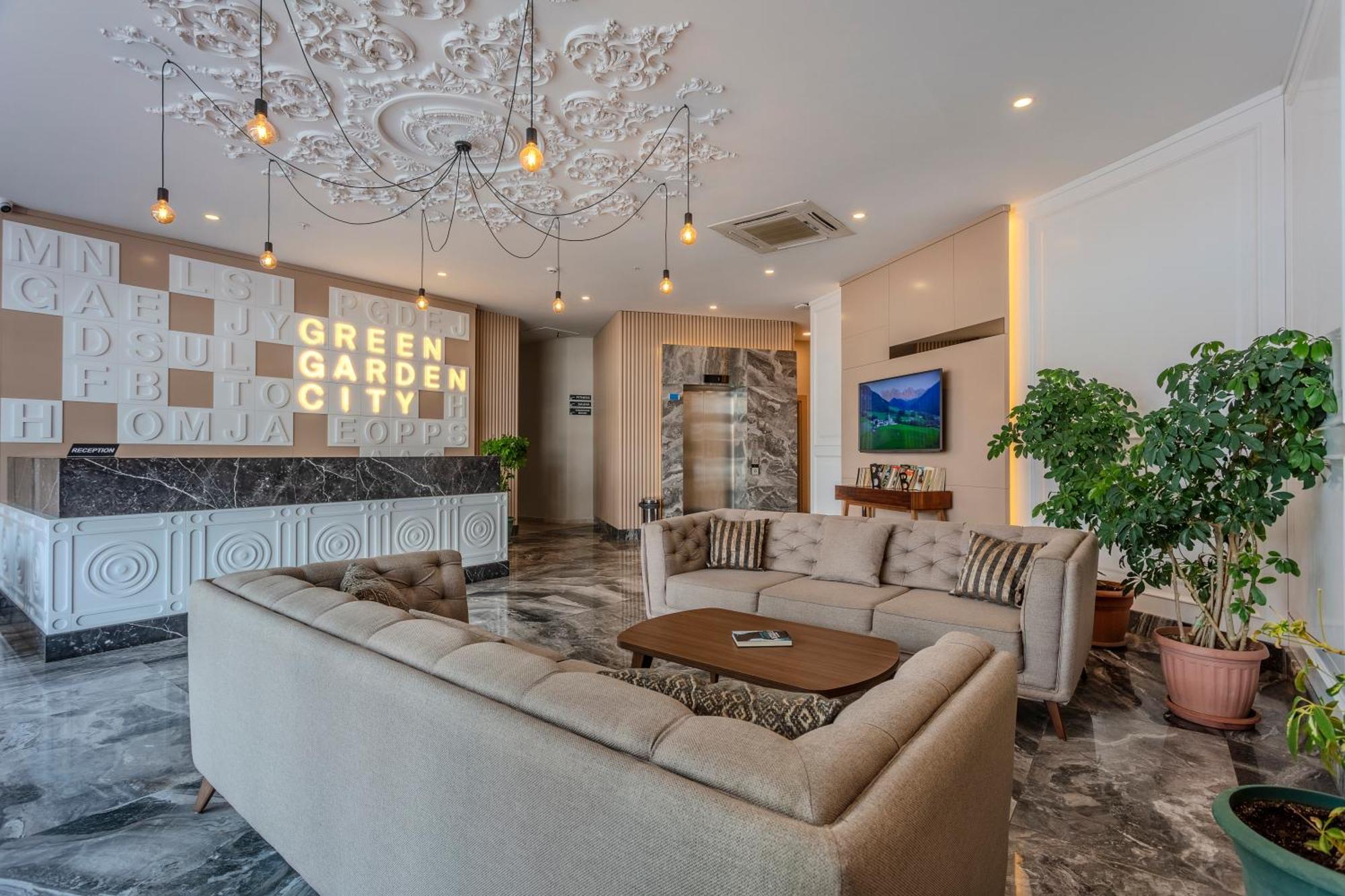 Green Garden City Luxury Apartments Аланя Екстериор снимка